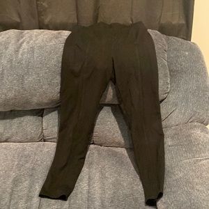 Black ribbed ,leggings